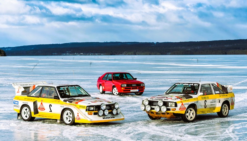 Audi Rally History Cars